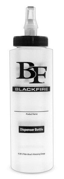 BLACKFIRE 8 oz. Squeeze Bottles