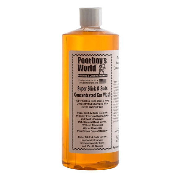 Poorboys World Super Slick and Suds Shampoo