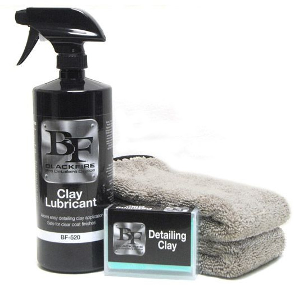 BLACKFIRE Poly Clay and Lubricant Combo - Fine Grade