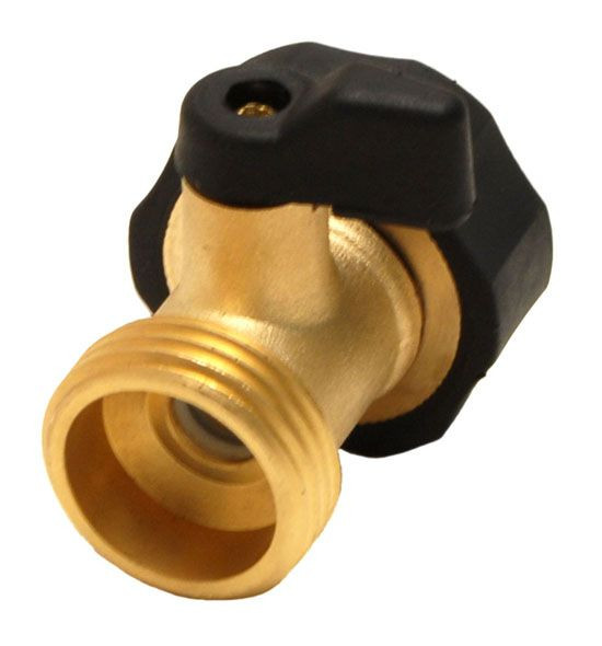 Single Brass Connector Shut Off Valve