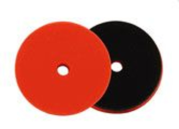 Buff and Shine Low-Pro Red Finishing Foam Pad - 6.5 inch