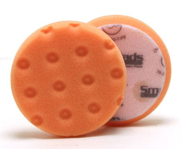 3.5 inch CCS Spot Buffs Orange Pads