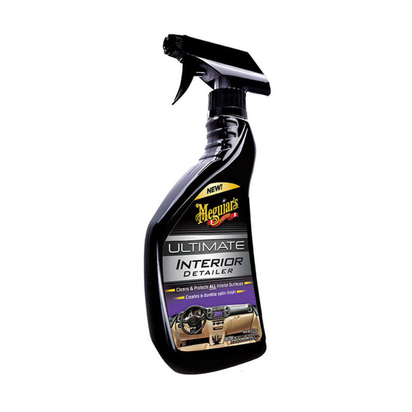 Meguiar's Ultimate Black Plastic Restorer - Restore Faded Exterior Trim,  Add Shine and Protect Exterior Trim with Durability and UV Protection -  Makes