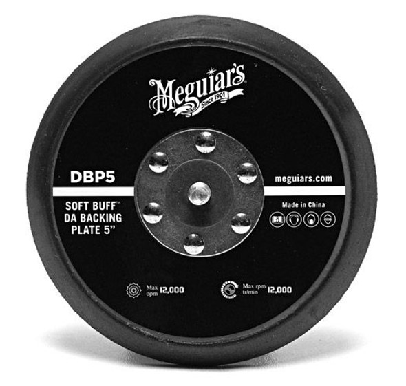Meguiars Soft Buff DBP5 DA Polisher 5 inch Backing Plate