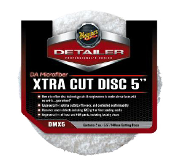 Meguiars DMX5 DA Microfiber Xtra Cut Disc - 5 inches