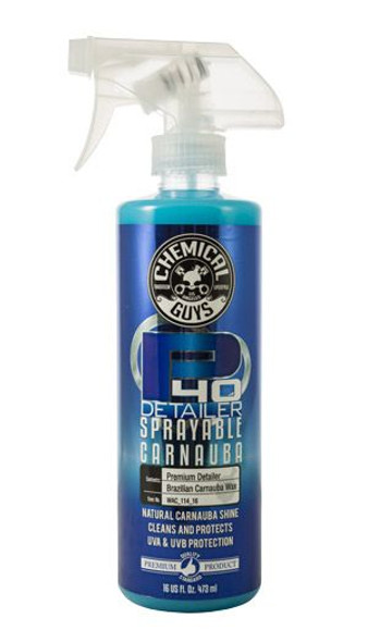 Chemical Guys Speed Wipe Spray Detailer W/Sprayer (16oz