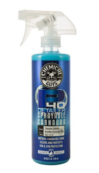 Chemical Guys Speed Wipe Quick Detailer & High Shine Spray Gloss 2 X 16 oz