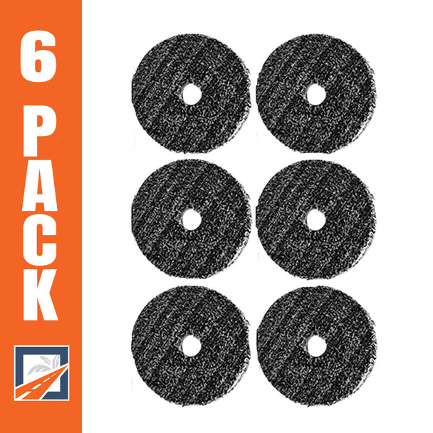 5 Inch Uro-Fiber Microfiber Pads - 6 Pack