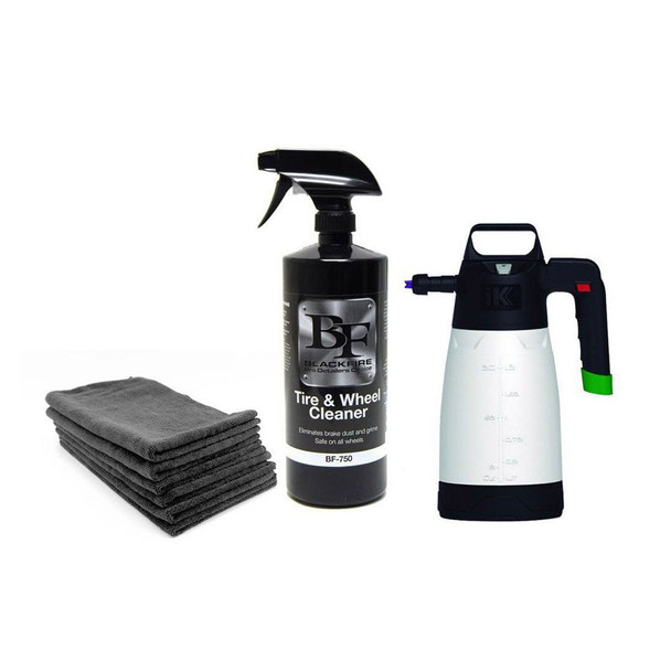 BLACKFIRE and IK Foamer Tire and Wheel Cleaner Bundle