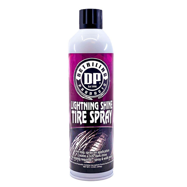 DP Detailing Products Lightning Shine Tire Spray - 13 oz. Aerosol