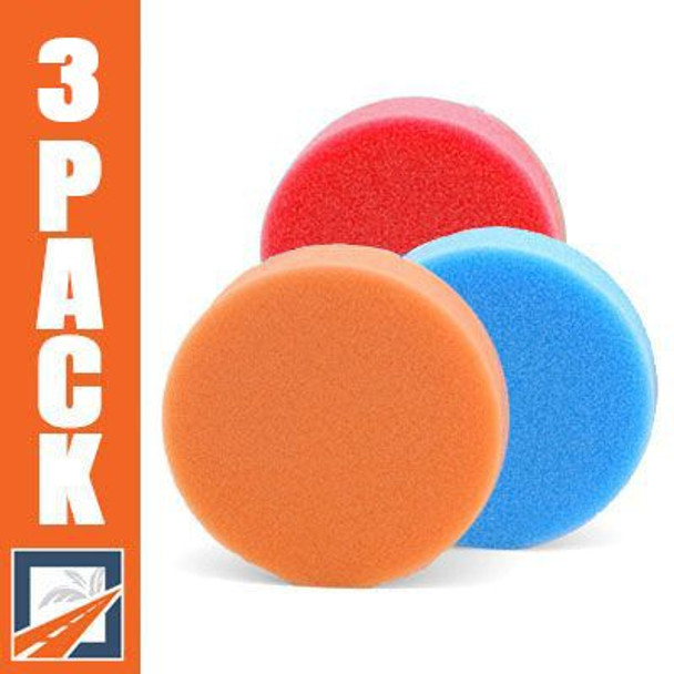 Lake Country Hydro-Tech 4 x 1.25 Inch Foam Pads 3 Pack - You Pick