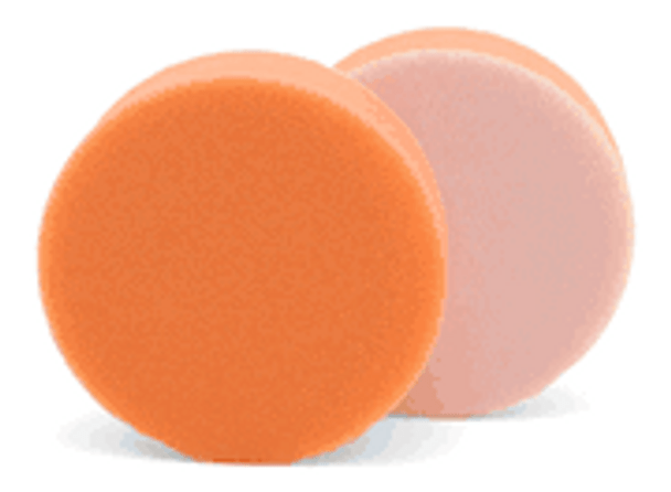 Single 3 x 1.25 Hydro-Tech Tangerine Ultra Polishing Foam Pad