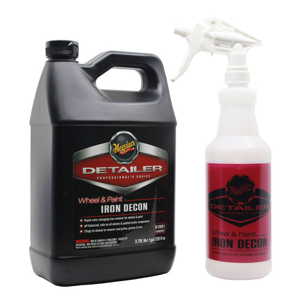 Meguiars D180101 Wheel and Paint Iron Decon Bundle