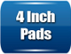 4 inch pads
