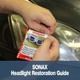 SONAX Headlight Restoration Guide 