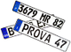European License Plates