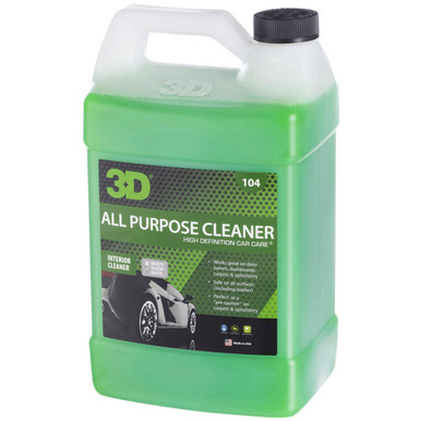  3D All Purpose Cleaner for Car, Home & Office Use - Multi  Surface Cleaner Refill 1 Gallon : Automotive