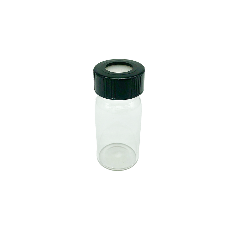 Glass Sample Bottle, 25ml, for instrument Vapor Pro CT-3500RX.