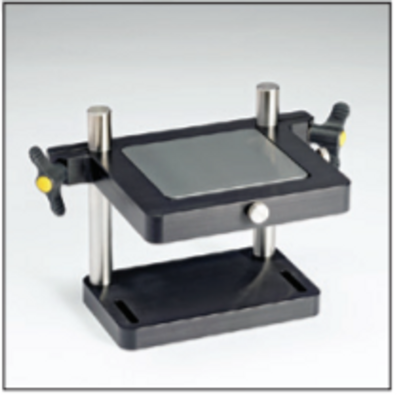 Adjustable Base Table for use with fixtures requiring table heights between 1.5” and 5”