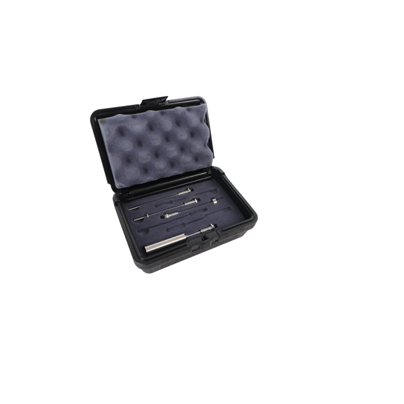 LV cylindrical spindles set offers Compliant or Magnetic Coupling system for quick removal and can be used with your Brookfield Viscometer or Rheometer with LV torque range.