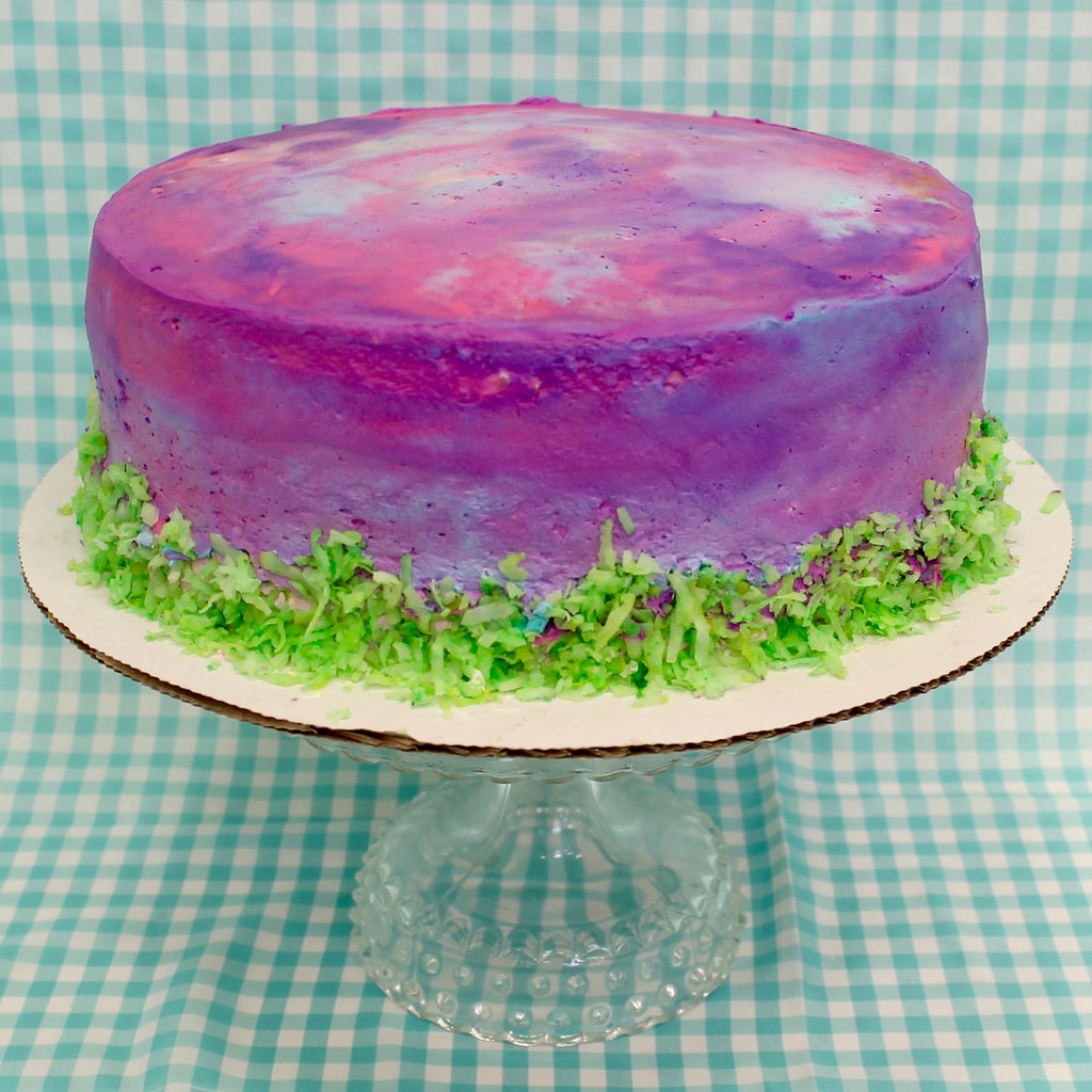 Tie Dyed Cake