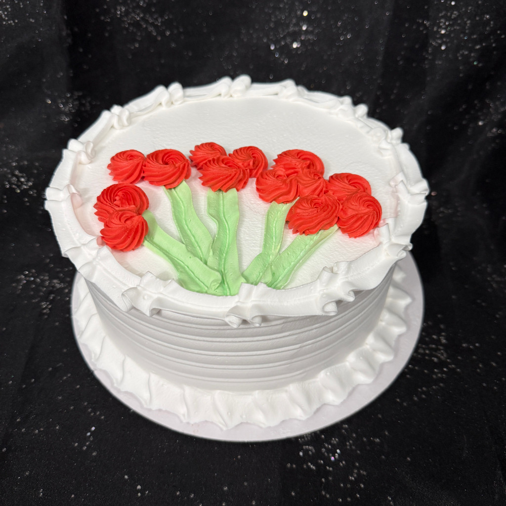 Vintage Bouquet Cake