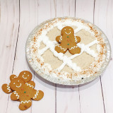 Gingerbread Rum Cake Pie