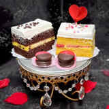 Choose two CUTS® to go along with your Decadent chocolate dipped strawberry macarons. Choose two CUTS® to go along with your Decadent chocolate dipped strawberry macarons.