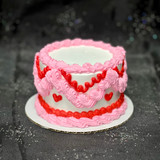 Mini Vintage Valentine's Cake