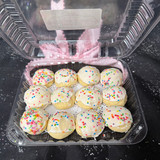 One Dozen Italian White Cookies