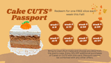 Fall Cake CUTS® Passport Fall Cake CUTS® Passport