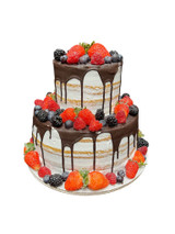 Berry Couture Tiered Cake