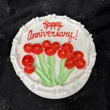 Vintage Bouquet Cake