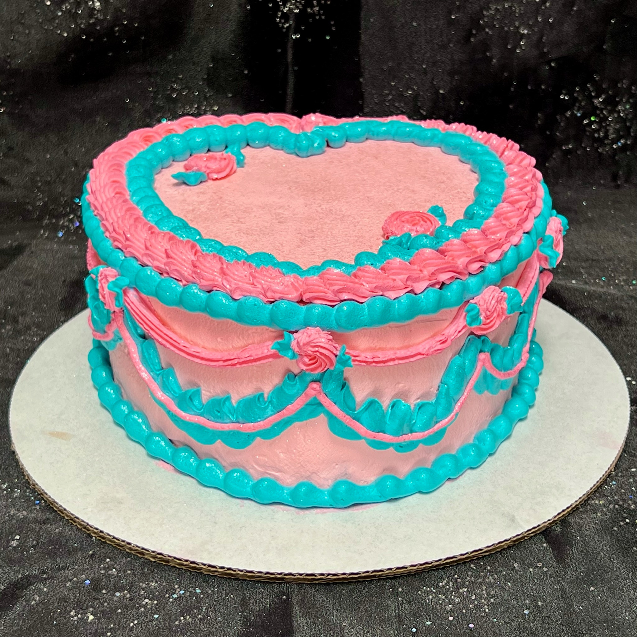 Little Girl's Pink Fondant Birthday Cake Part II