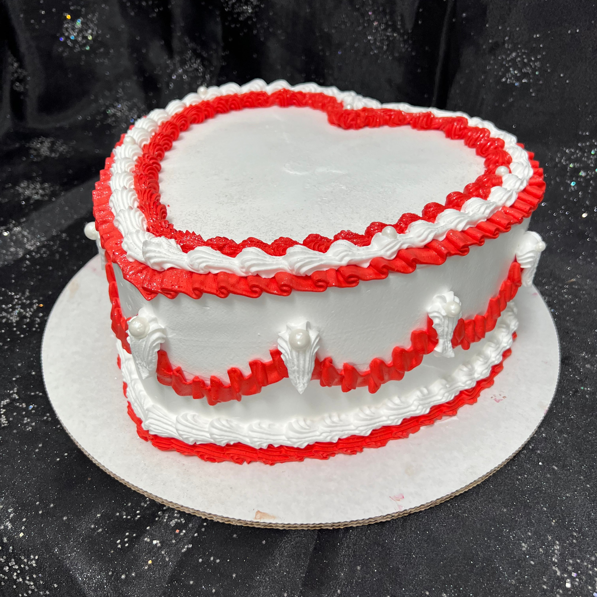 Heart Shape Vancho Cake – Magic Bakers, Delicious Cakes