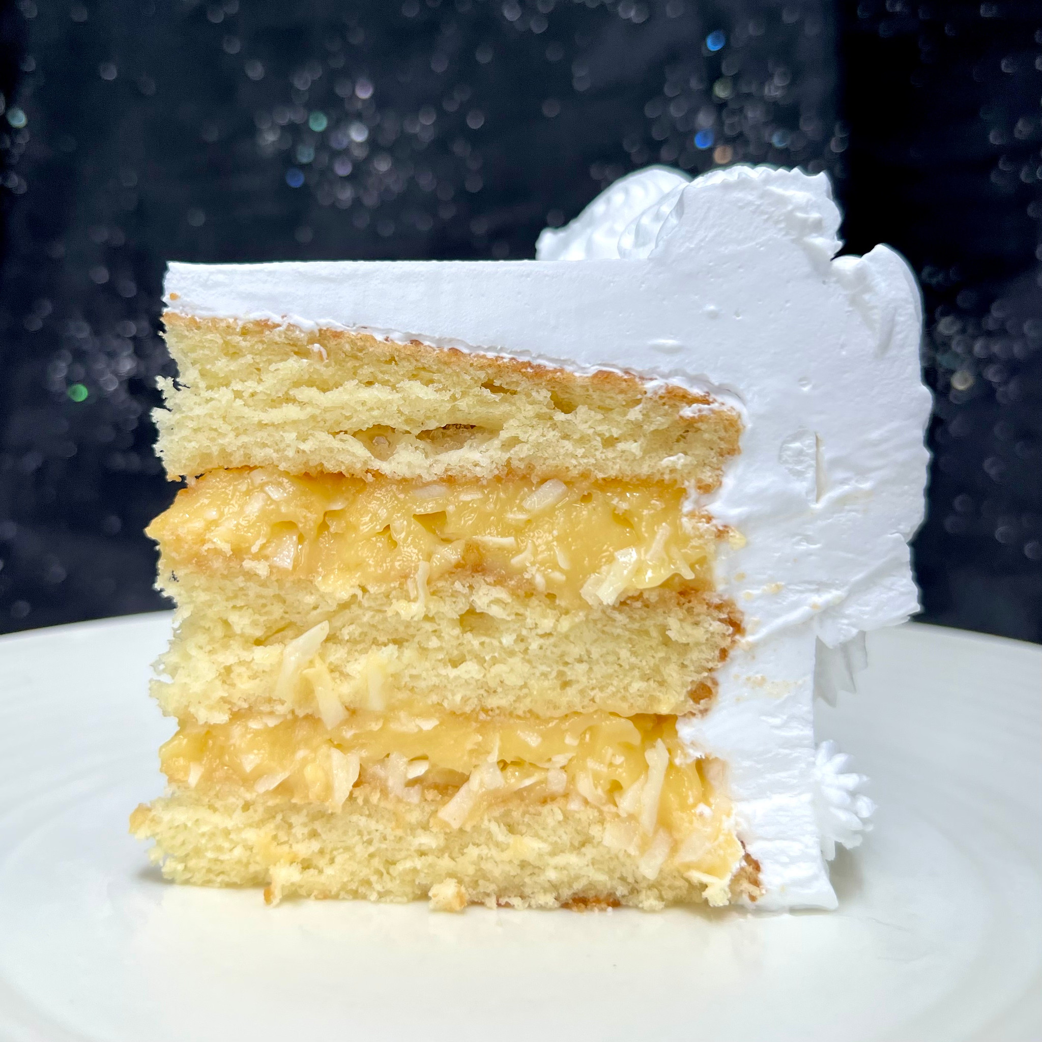 Lemon Coconut Cake Recipe - Food Fanatic