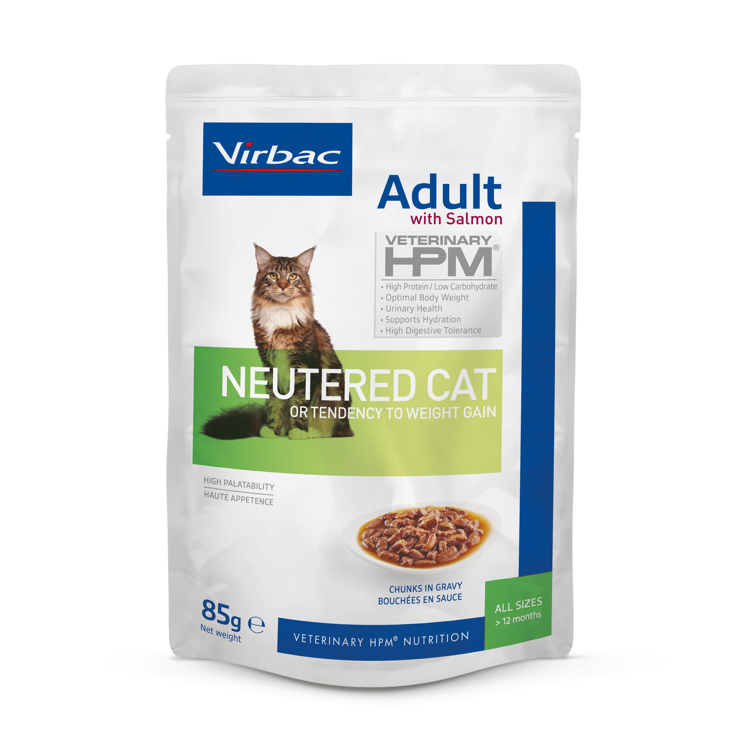 Veterinary HPM Adult Neutered Cat húmeda para gatos