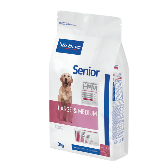 dieta perros senior a partir de los 6-8 años de edad, dependiendo la raza