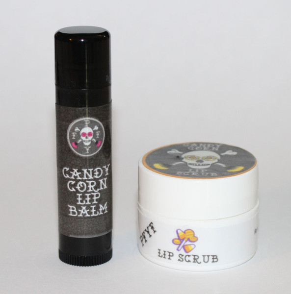 Candy Corn Balm/Scrub Duo
