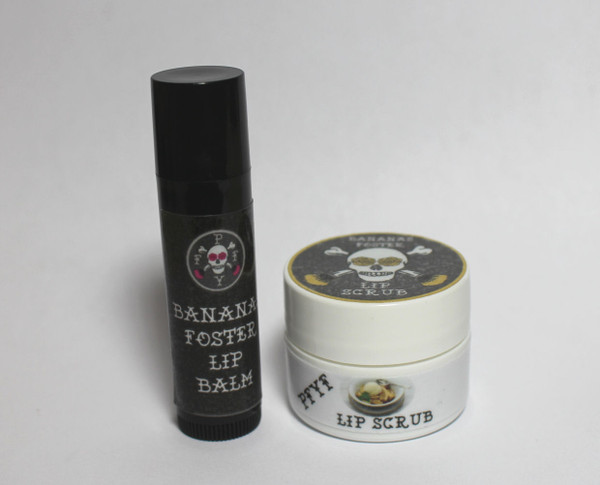 Bananas Foster Balm/Scrub Duo