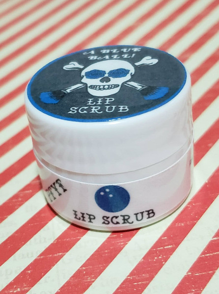 A Blue Ball! Lip Scrub