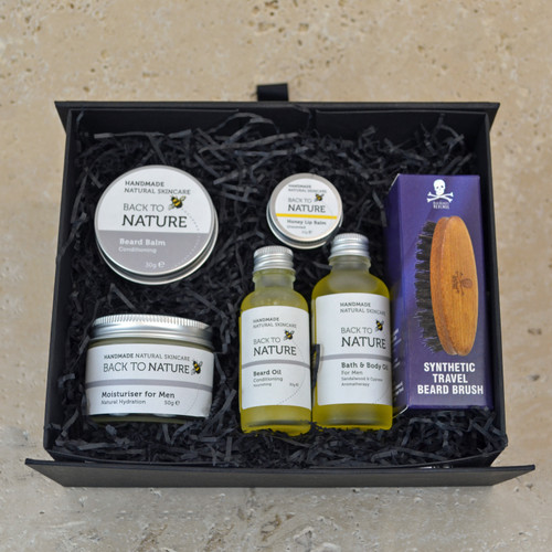 Luxury gift set for men with beards