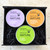 Trio of natural aromatherapy candles Trio of natural aromatherapy candles