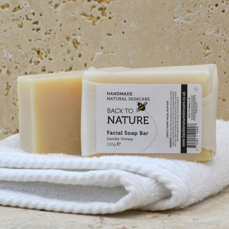 Gentle honey facial soap