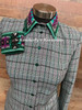 Black, White, Green and Purple All Day Show Shirt - Ladies Size Small