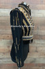 Black and Gold Bolero/Shirt Set - Ladies Size Medium