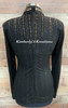 Black and Gold Bolero/Shirt Set - Ladies Size Medium