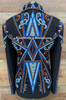 Black, Rust, Royal, and Light Blue - Ladies Size Extra Large
