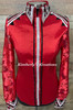 Red, Black, White and Silver - Ladies Size Small