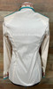 Cream, Rust and Turquoise  All Day Show Shirt - Ladies Size Medium